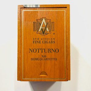 Decorative Cigar Box Notturno Dominican Republic Rectangle Hand Made Humidor